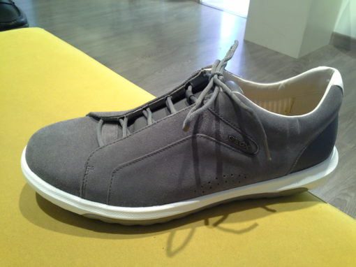GEOX scarpa uomo camoscio grigio