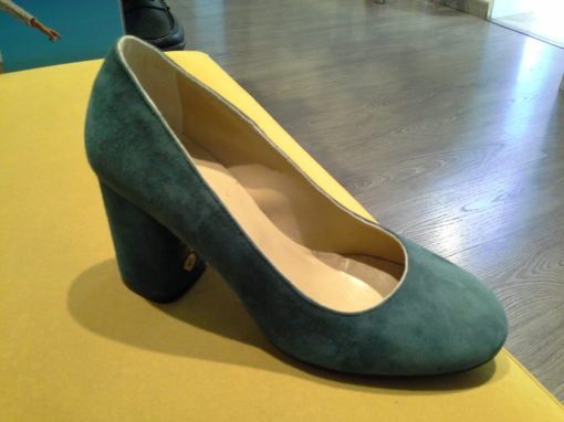 JOHA scarpa donna camoscio verde